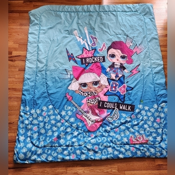 Lol surprise Born Rockers multicolor twin / full Comforter Set - Picture 5 of 8